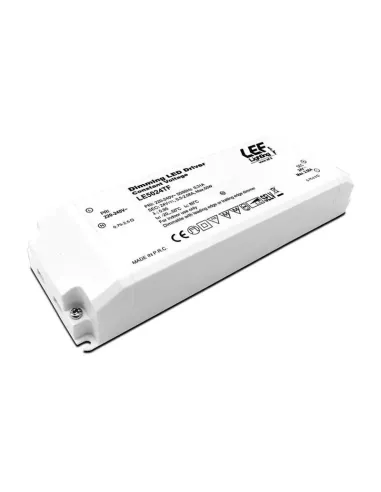 Alimentatore per strip LED LEF 50W 24VDC dimmerabili a Taglio di Fase IP20 LE5024TF