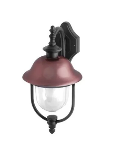 Poliplast Flavia lantern antiqued copper IP44 400488