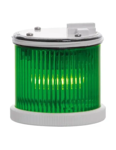 Modulo luminoso lampeggiante Sirena TWS Flashing 24/240 AC/DC cupola verde 27724