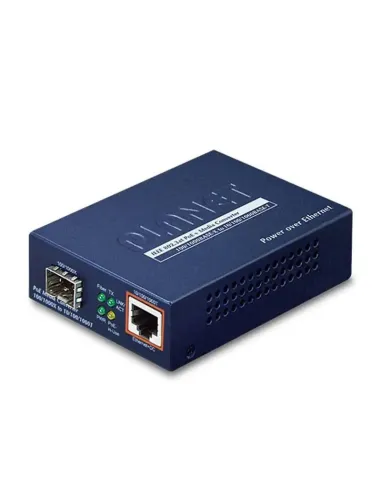 4 Power PoE Media Converter 1 SFP Port 100/1000BASE-X GTP-805A