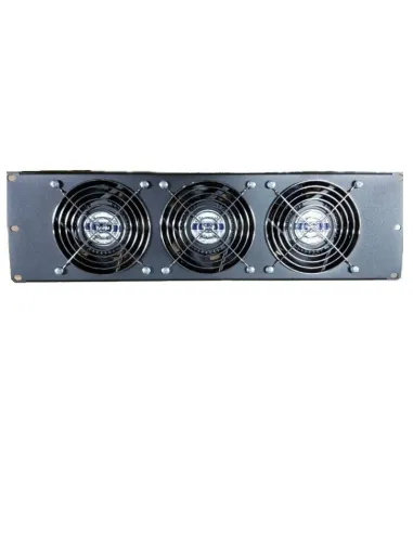 Ventilation Panel Item 3 Unit complete with 3 fans Black 20293N