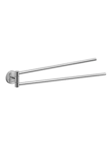 Gedy Eros chrome wall-mounted bathroom towel rail 2323-13