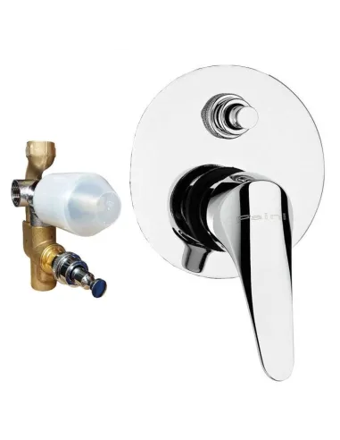 Paini Pilot built-in shower mixer with chromed diverter 04CR691P1