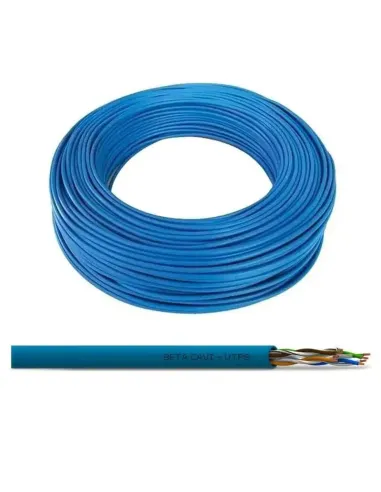 Cavo dati Beta Cavi U/UTP Cat 6A con guaina LSZH PE blu 500 metri