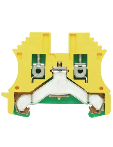 Morsetto Weidmuller componibile per conduttore protezione 2,5mmq 1010000000