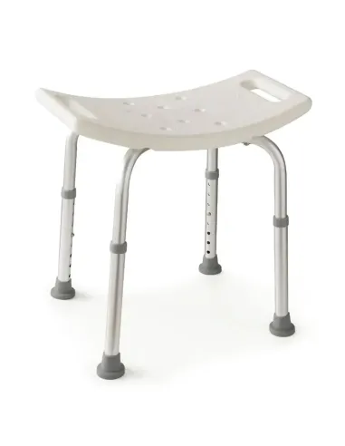 Gedy Friend bathroom stool for shower or bathtub 4 legs white 1072-02