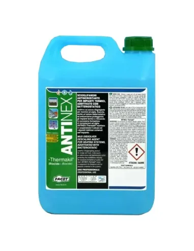 Facot Antinex + Thermakil sanitizing sludge dissolving additive 5 liters ANTINEXK005