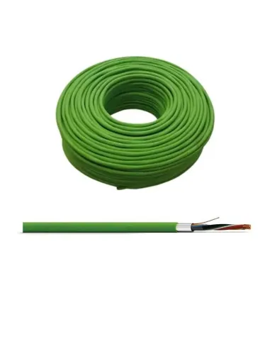 Beta Intrusion Alarm Cable Cables 2x0.50+6x0.22 LSZH Green 100m