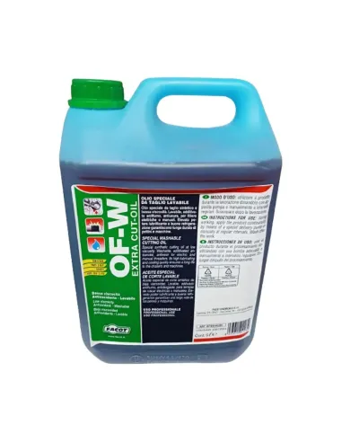 Olio da taglio lubrorefrigerante Facot OFW Extra Cut 5 litri OFWEXK005