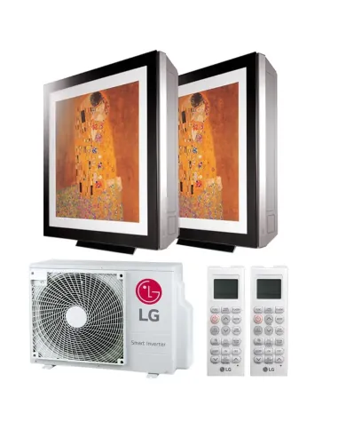 Dual Split Air Conditioner LG ARTCOOL GALLERY 12000+12000BTU R32 A++/A+