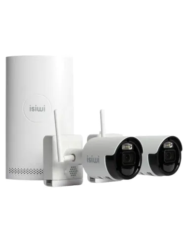 Kit Wireless Isiwi Connect Air NVR 8 canali e 2 Telecamere ISW-K2N8BFBTA4MP2