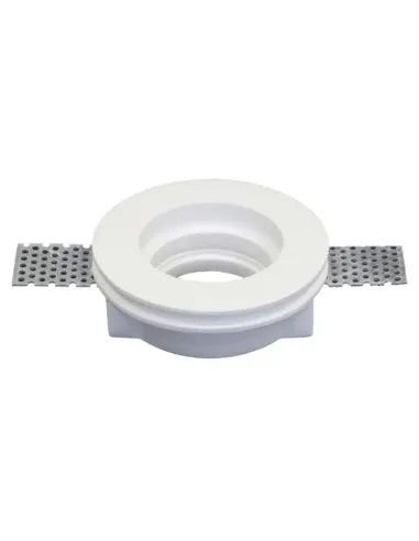 Round Poliplast plaster spotlight for GU10 lamps 100mm 400720