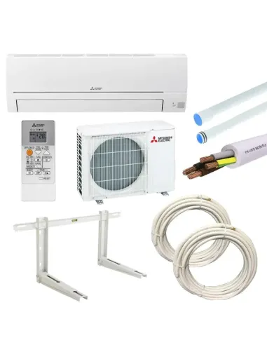 Mitsubishi Smart Air Conditioner 12000BTU 3.5KW R32 MSZ-HR35VF with Assembly KIT