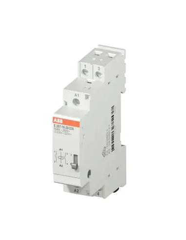 Relè monostabile Abb E297 16A 2NA guida DIN 1 Modulo M094017