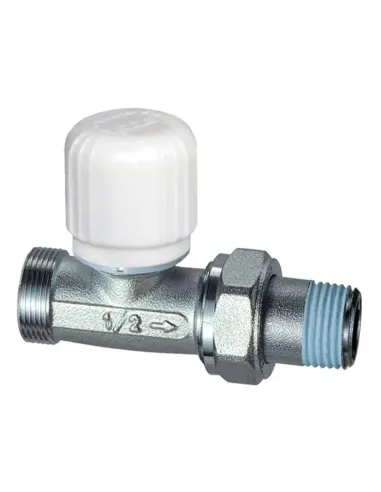 Straight thermostatic valve Far 1630 for radiators 1/2 chrome 1630 12