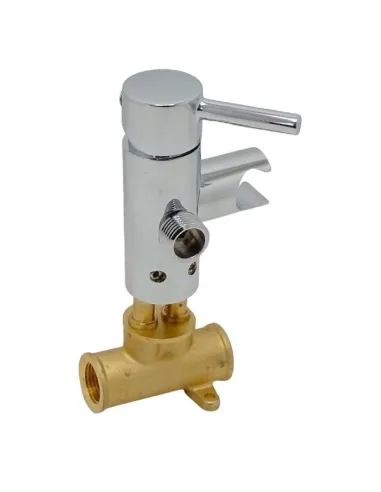 Mc built-in hydrobrush mixer in chromed brass