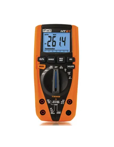 HT61 TRMS digital multimeter 6000 AC/DC measurement points HR000003