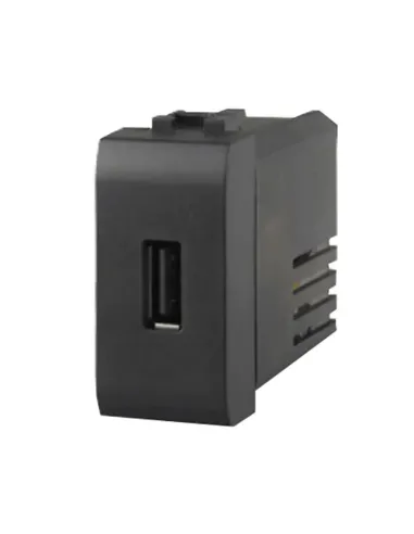 4box USB charger for Bticino LivingLight anthracite 2.1A 4B.L.USB