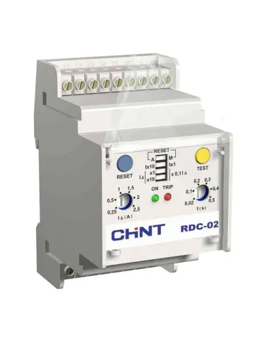 Relè differenziale modulare Chint Tipo A 0,025-25A 115012