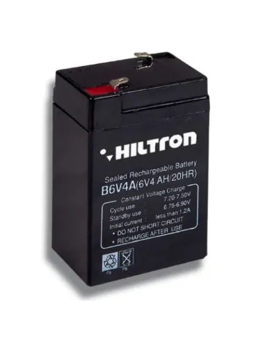 6V 4Ah Cobat lead acid battery Included B6V4A