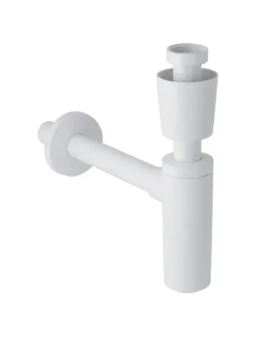 Siphon for sink with Geberit immersion tube with rosette 151.035.11.1