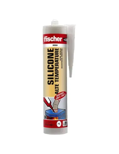 Sigillante Silicone Fischer per alte temperature 310 ml 00009271