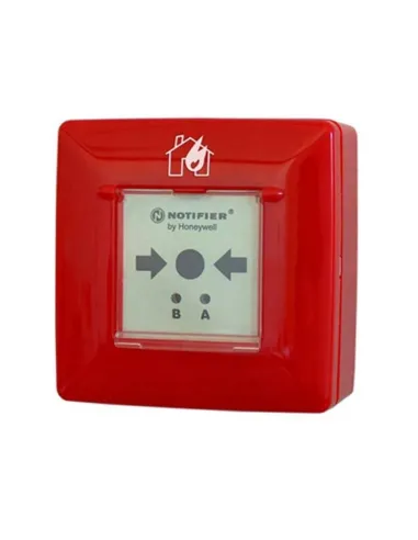 Manual fire button addressed to glass break Notifier P700N