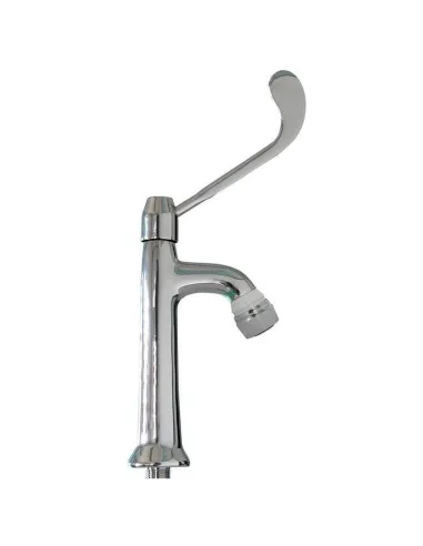 Teorema Bing sink mixer with side lever and long spout 9B52611-001