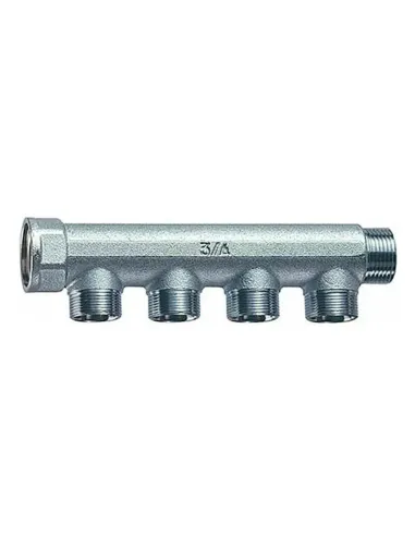 Far 3400 4-way MF 3/4" manifold for heating systems 3400 34