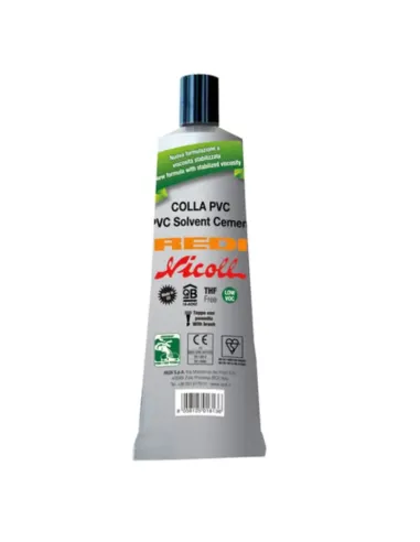 Colla per tubazioni PVC Redi tubetto da 125 ml COLLA12