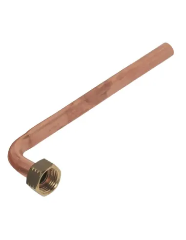 GTL copper elbows for water heaters D 14 mm 1/2 064300RL1/2X200