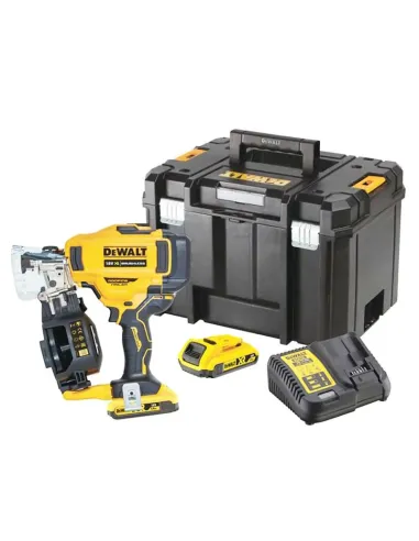 Chiodatrice per tetti DeWALT XR con batteria 18V 2.0Ah DCN45RND2-QW