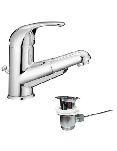 Miscelatore per lavabo Porta e Bini Clinic Line 1/4 cromato 22116CR