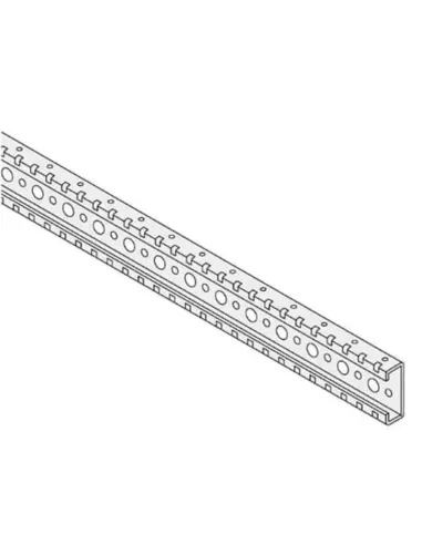 Abb crosspieces for frameworks galvanized steel sheet 2 pieces L400 mm PCRM0388