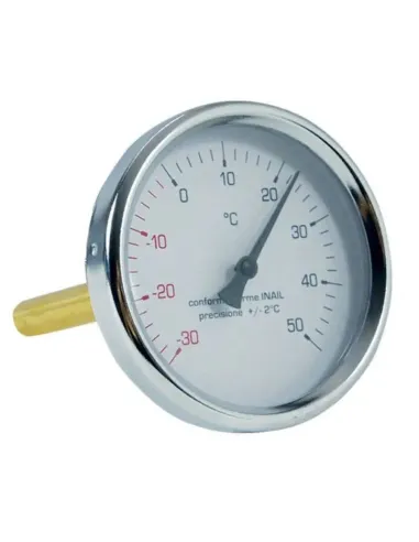 Ferrari bimetallic thermometer dial 80 mm L 100 mm 110544