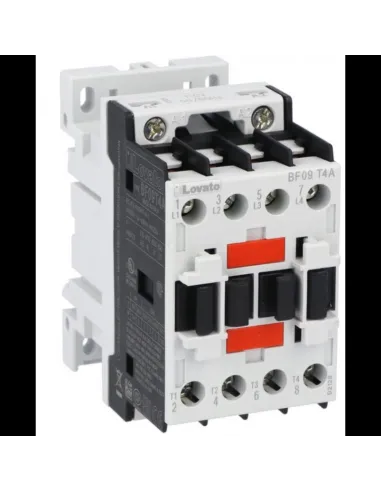 Lovato four-pole contactor 25A coil in AC 230VAC BF09T4A230