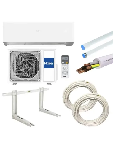 Climatizzatore Haier Revive 3,5KW 12000Btu A++/A+ R32 WIFI con KIT Montaggio