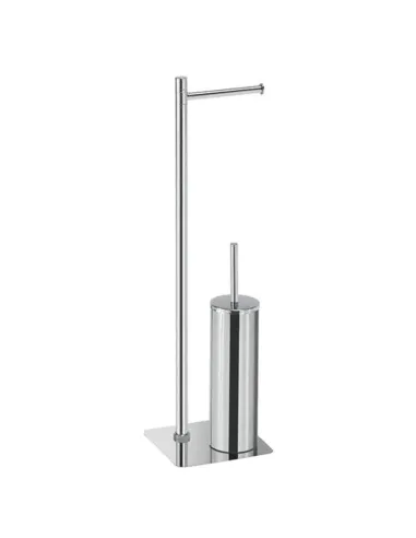 Gedy Trilly chrome toilet roll holder stand TR32-13