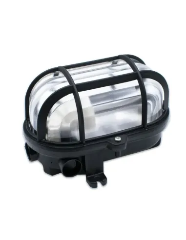 Tartaruga Master Max 60W ceiling light with black cage 01100