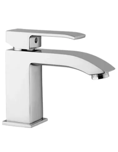 Paffoni Level chrome basin mixer without waste LES071CR