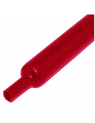 Guaina termorestingente Etelec 12,7 riduce a 6,4 Rosso 1mt GT1121