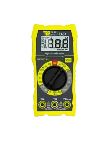 Etelec pocket digital multimeter up to 600V with TE0100 LCD display