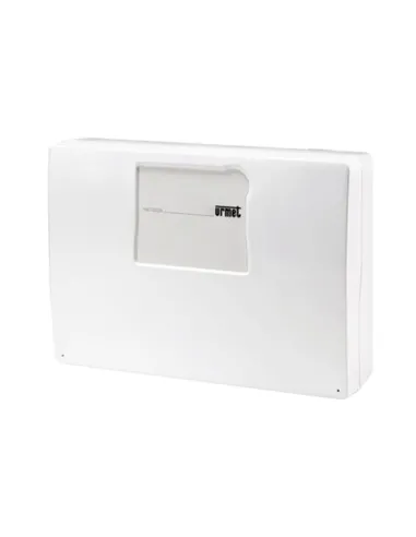 Professional Urmet burglar alarm control unit with 8 inputs expandable to 128