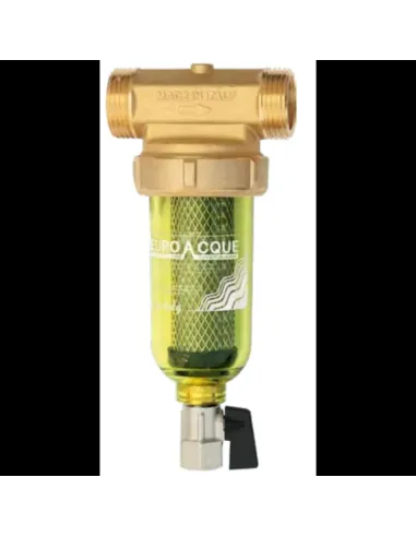 Euroacque 3/4 head sand trap cleaning filter in NANOFA34 brass