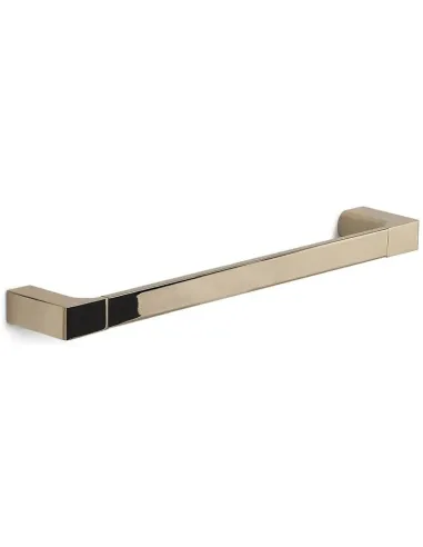 Porta asciugamani bagno a muro Gedy Pirenei 45cm oro lucido PI21-45-87