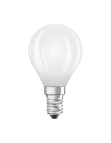 Lampadina Led a sfera Ledvance Osram 4,2W attacco E14 2700K SCP40D927SE11