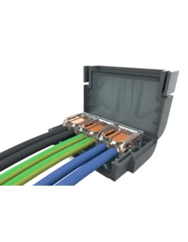 Etelec Cable Connection SHELL BOX FLAT 332 IPX8 Gel insulation MJBF332