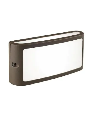 Applique da esterno Sovil SCREEN con LED 10W 4000K Marrone 99500/27