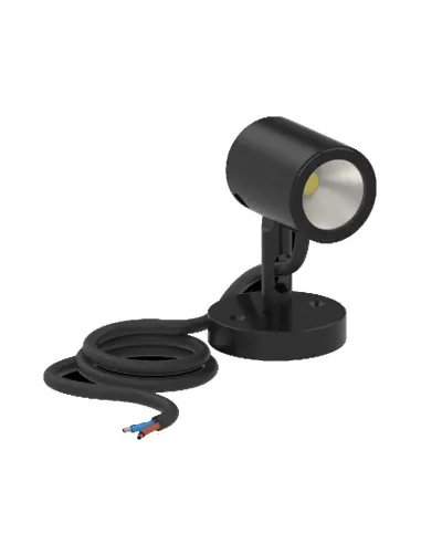 Lombardo AGO WALL LED outdoor spotlight 6W 3000K Black LL126005D3