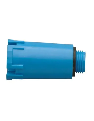 Luxor cap for plastic testing 1/2 fitting blue 50112101